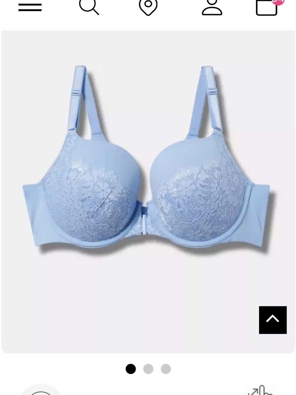 Light Blue Lace Push-Up Bra - Women Intimates & Sleepwear